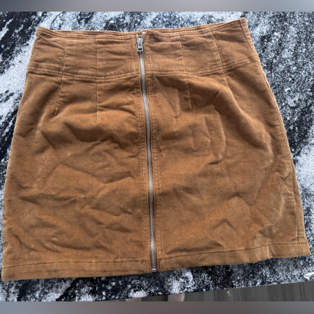 Corduroy skirt